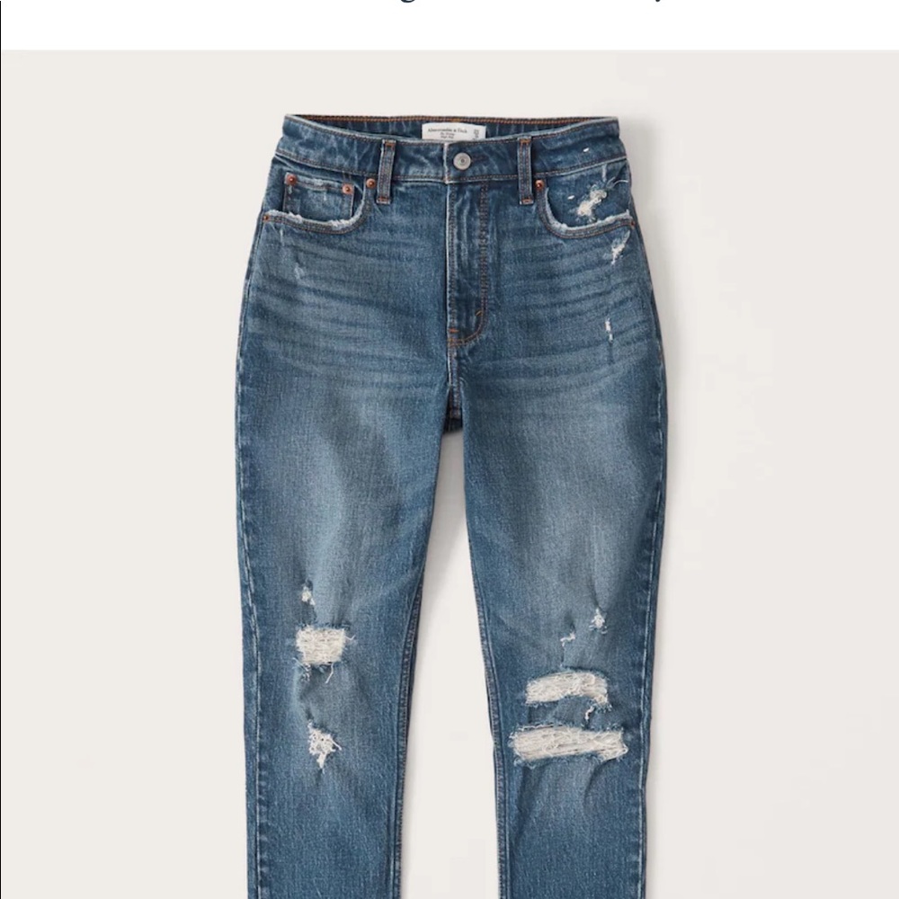Abercrombie Curve Love Skinny High Rise 26 2R NEW with Tags